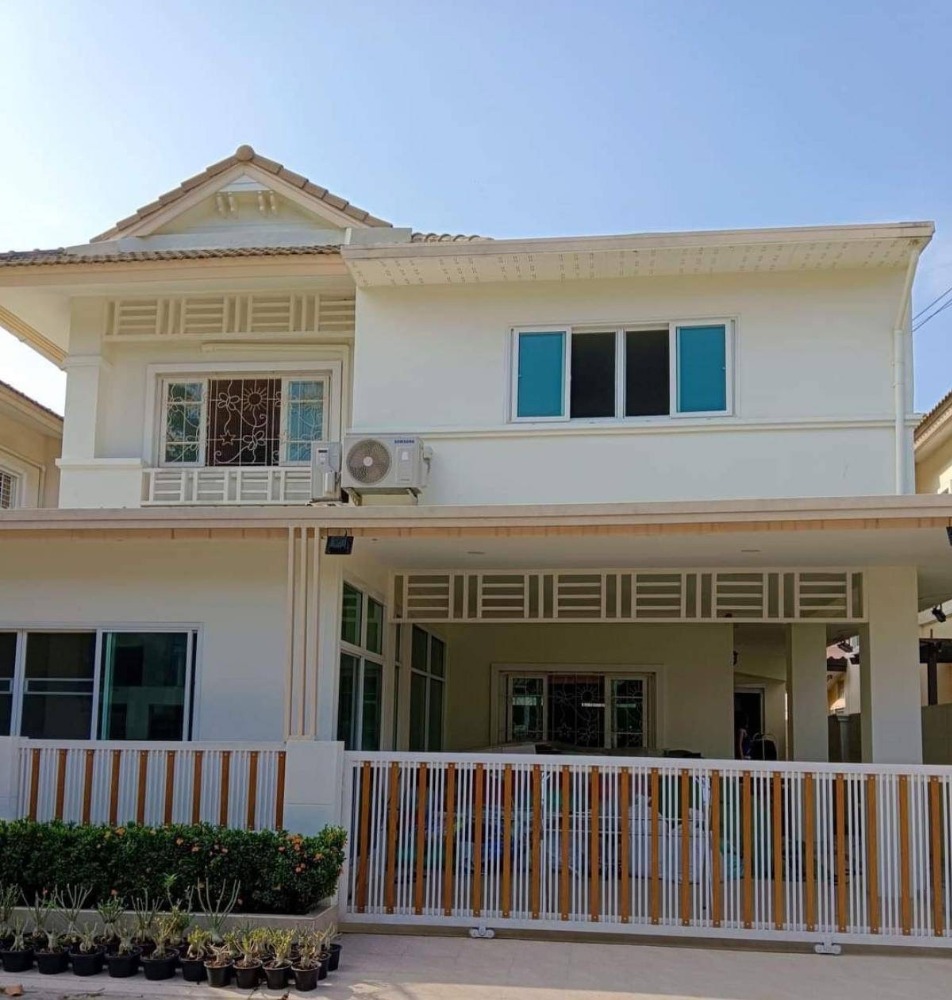 For SaleHouseMin Buri, Romklao : S-SHPVR101 for sale, single house, Preecha Village, Romklao, 2 floors, 50 sq m., 270 sq m., 3 bedrooms, 3 bathrooms, 5.5 million, 063-759-1967