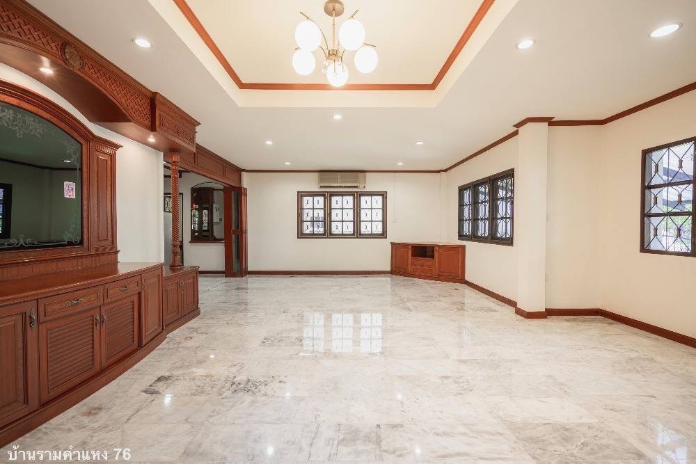 For SaleHouseRamkhamhaeng, Hua Mak : S-SPLVR101 for sale, single house, Preecha Lam Phet Village, Ramkhamhaeng 76, 2 floors, 111 sq m., 400 sq m., 3 bedrooms, 4 bathrooms, 16.42 million, 063-759-1967