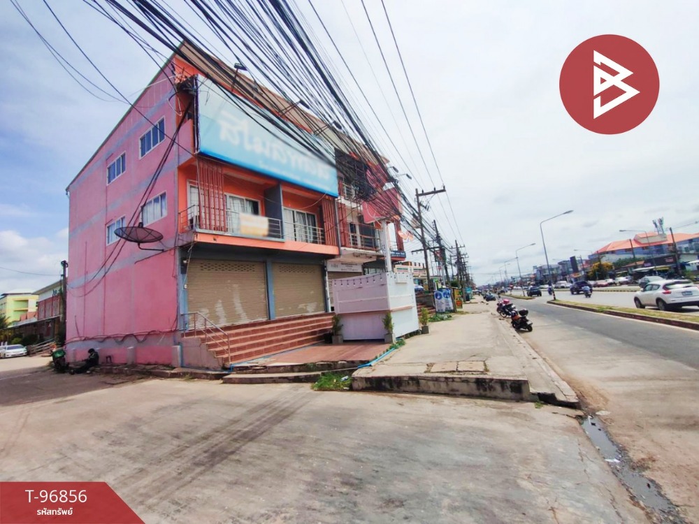 For SaleShophouseMaha Sarakham : For sale: 2 commercial buildings, Kantharawichai, Maha Sarakham