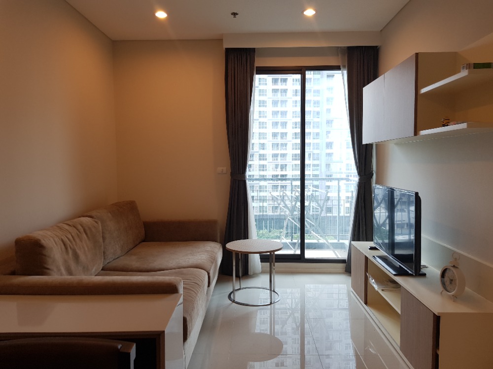 For RentCondoRama9, Petchburi, RCA : Condo for rent, Villa Asoke, 48 sq m., near BTS Asoke