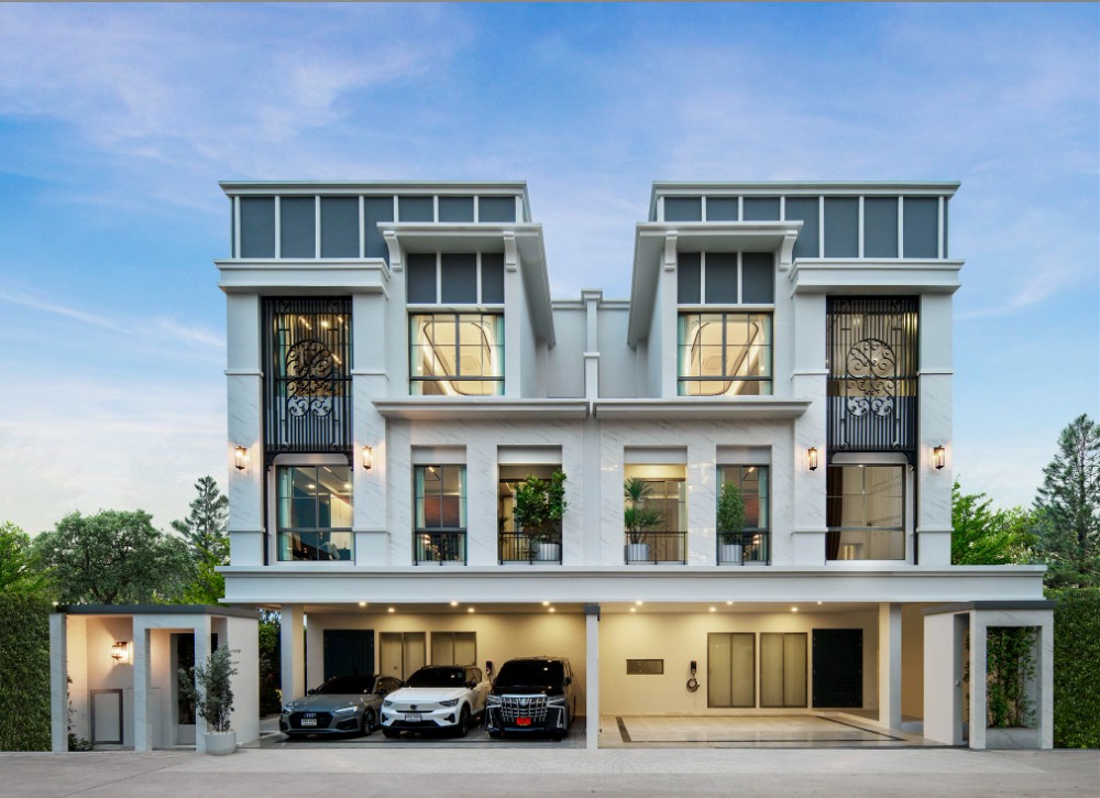 For SaleHouseLadkrabang, Suwannaphum Airport : 𝗩𝗔𝗩𝗜𝗟𝗔 𝗦𝘂𝗸𝗵𝘂𝗺𝘃𝗶𝘁 𝟳𝟳 Vavila Sukhumvit 𝟳𝟳 “ Luxurious house in a private community, Soi next to 𝗥𝗼𝗯𝗶𝗻𝘀𝗼𝗻 Lat Krabang, near Suvarnabhumi Airport, only 5 minutes.