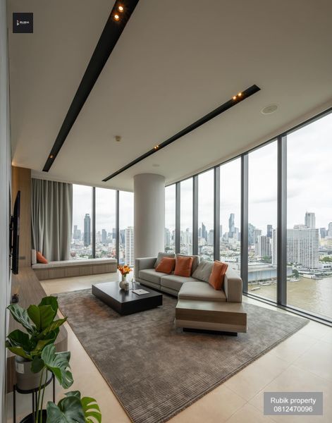 ให้เช่าคอนโดวงเวียนใหญ่ เจริญนคร : 🏙️ Newly Available: Luxurious Condo for Rent at Banyan Tree Residences Riverside Bangkok! (RB218)🌊