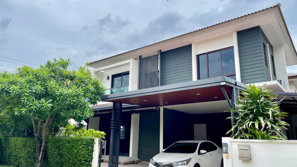 For SaleHouseNawamin, Ramindra : There is a bedroom downstairs ✨ Detached house, Centro Ramindra - Chatuchot / 4 bedrooms (FOR SALE), Centro Ramindra - Chatuchot / Detached House 4 Bedrooms (FOR SALE) TAN709