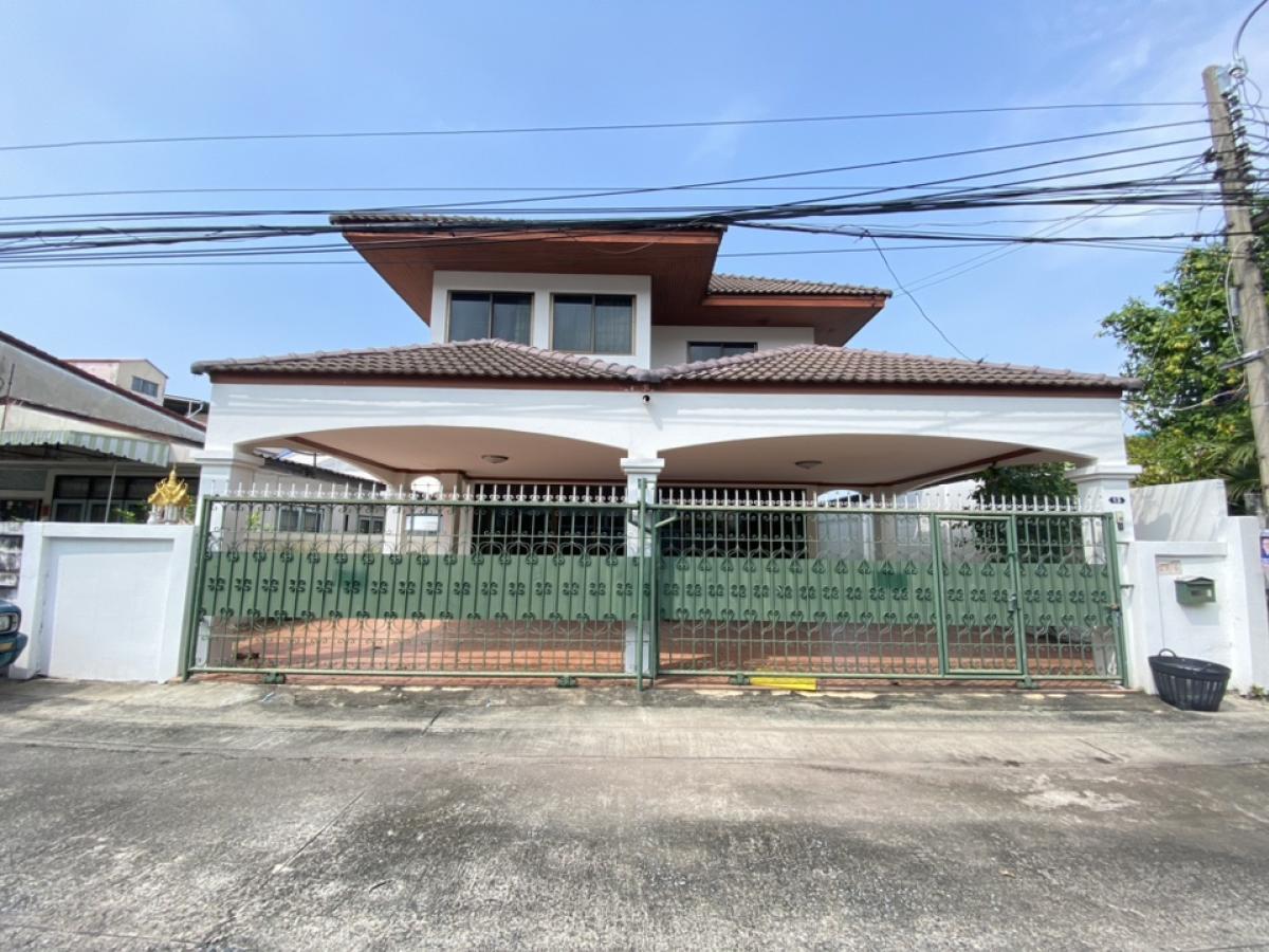 For RentHouseRattanathibet, Sanambinna : For rent: 2-storey detached house, good location, Soi Rewadee, Nonthaburi