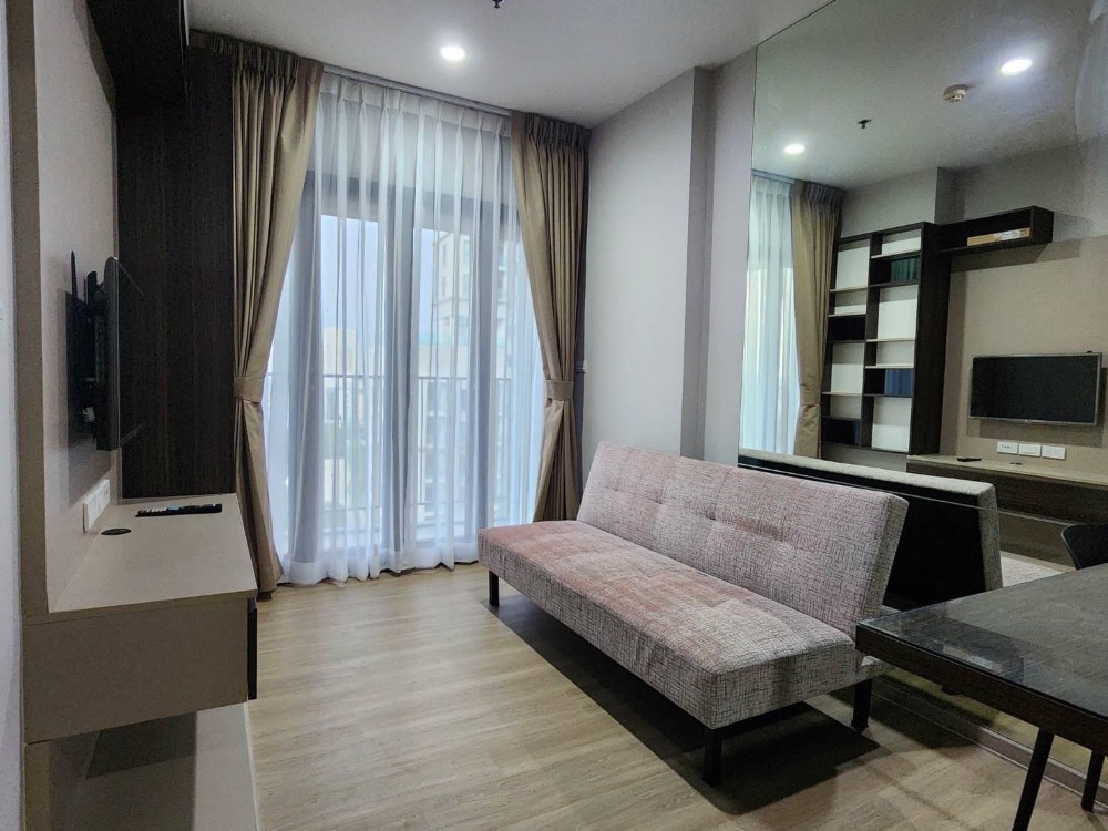 For RentCondoWongwianyai, Charoennakor : Condo for rent, newly renovated, Teal Sathorn-Taksin, near BTS Wongwian Yai