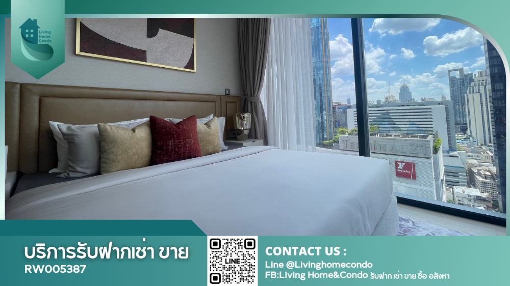 ให้เช่าคอนโดสุขุมวิท อโศก ทองหล่อ : For rent Celes Asoke ห้องสวยตกแต่งสวย 2นอน 2น้ำ เฟอร์ครบ LH-RW005387