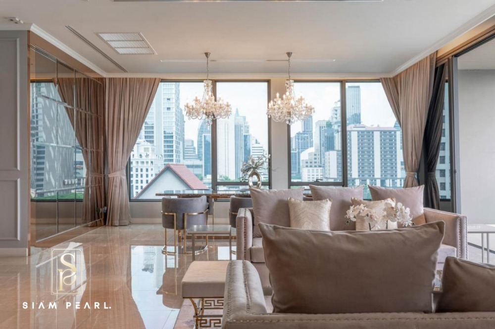 ให้เช่าคอนโดวิทยุ ชิดลม หลังสวน : Luxury Condo with 2 Bedrooms for Rent!!