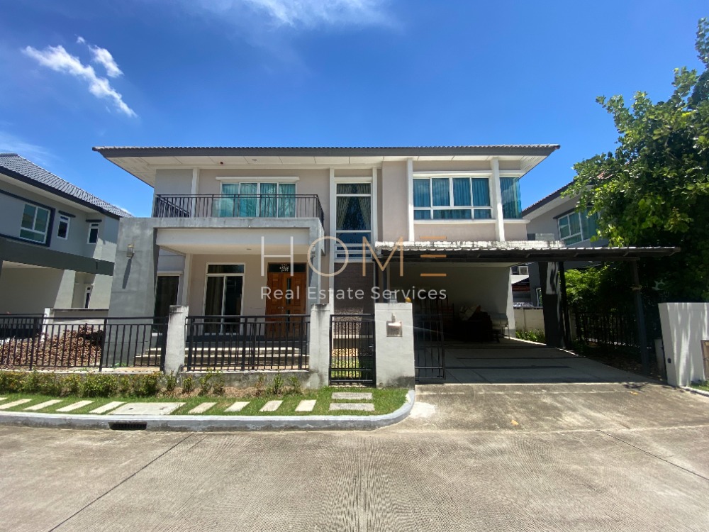 For SaleHousePhutthamonthon, Salaya : The largest single house in the project, located on the main road ✨ Bangkok Boulevard Pinklao - Petchkasem / 4 bedrooms (SALE), Bangkok Boulevard Pinklao - Petchkasem / 4 Bedrooms (SALE) CREAM1008