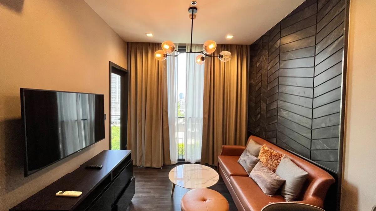 For RentCondoRama9, Petchburi, RCA : 📌For rent: Condo The Line Asoke-Ratchada, 1 bedroom, beautifully decorated, near MRT Rama 9✨