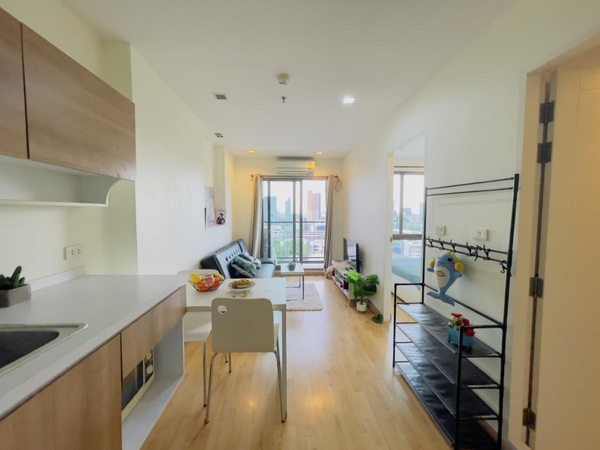 For SaleCondoRama9, Petchburi, RCA : For sale 1 bedroom 30.6 sq m. Beautiful view, single balcony, private, ready to move in at the best price in the project.