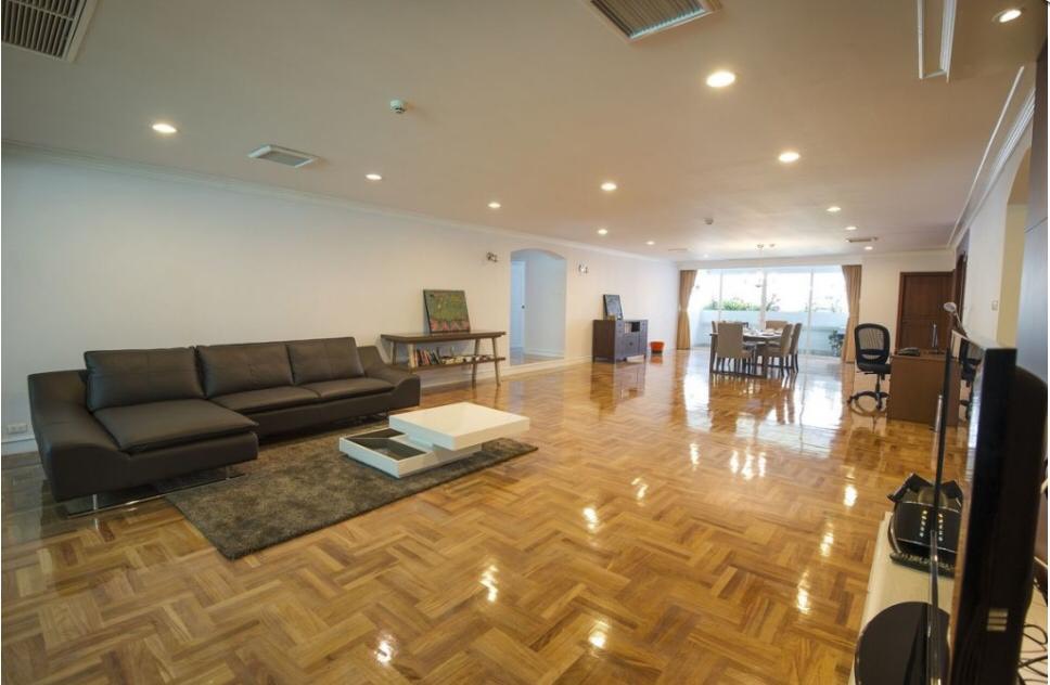 ให้เช่าคอนโดสุขุมวิท อโศก ทองหล่อ : Sachayan Court Sukhumvit 20 for rent 270 sqm 3beds 3baths 85,000 per month