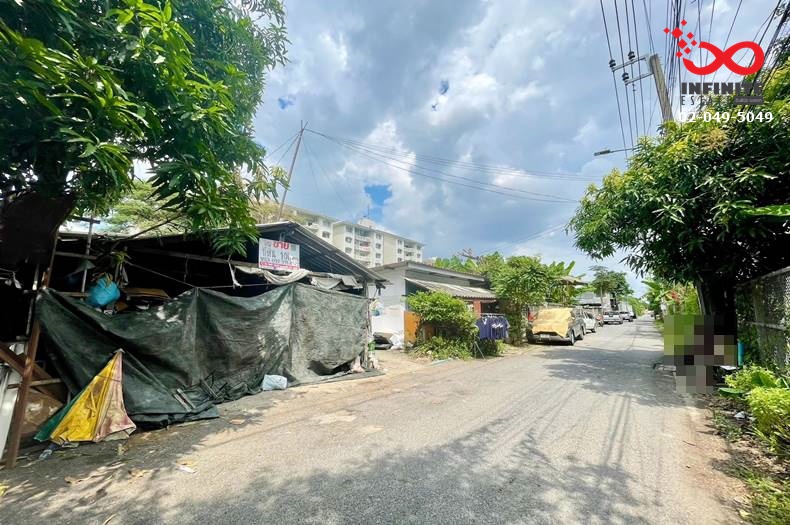 For SaleLandRatchadapisek, Huaikwang, Suttisan : Land for sale, 106 square wah, Soi Ratchadaphisek 36, Intersection 9-3-6, Ratchadaphisek Road