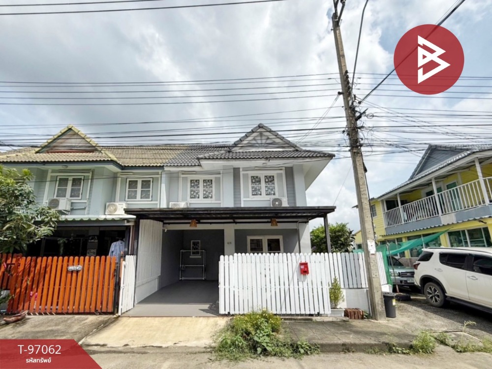 For SaleTownhouseNonthaburi, Bang Yai, Bangbuathong : Townhouse for sale, Pruksa Village 25, Bang Yai, Nonthaburi