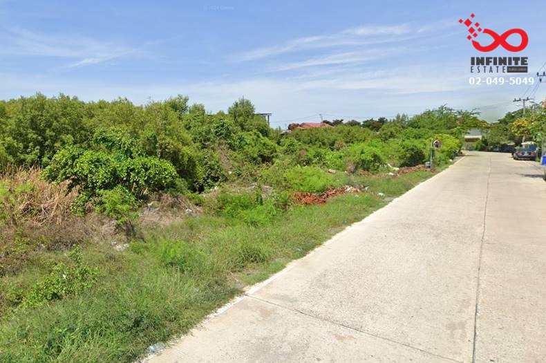 For SaleLandSamut Prakan,Samrong : Land for sale, 4 rai, 3 ngan, 96.6 square wa, Pracha Uthit Road, Pracha Uthit Soi 90, Samut Prakan