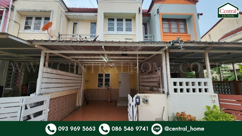 For SaleTownhouseNawamin, Ramindra : 2-storey townhouse, First Home Village, Watcharapol, for sale with tenant