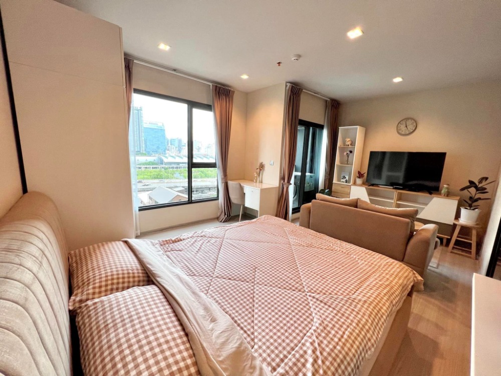 For SaleCondoRama9, Petchburi, RCA : For Sale, Life Asoke Rama 9, Size 28 Sq.m, Studio Room, 14th floor