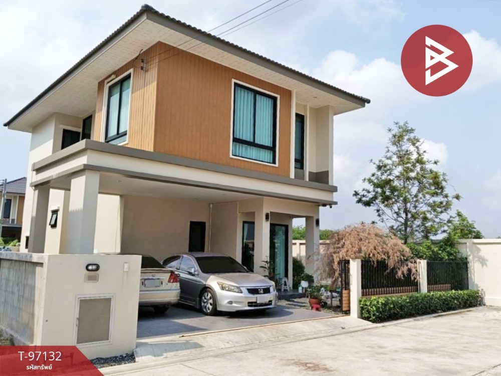 For SaleHouseRayong : Single house for sale, Nichaville In Town Village, Rayong