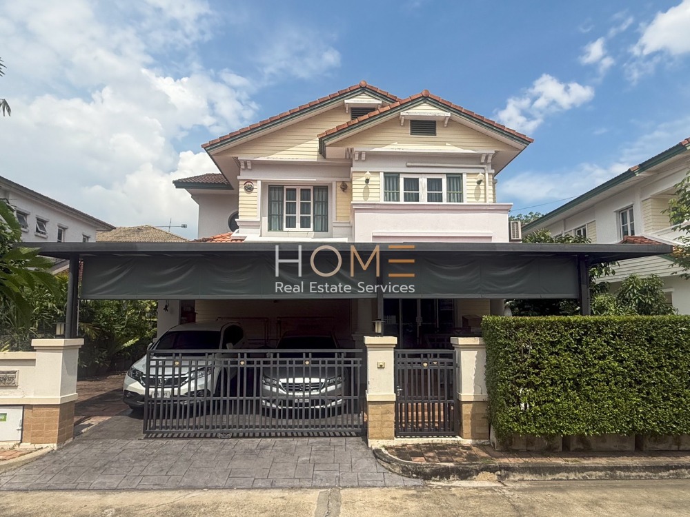 For SaleHouseSamut Prakan,Samrong : Parking for more than 3 cars ✨ Baan Nantawan Srinakarin / 4 bedrooms (SALE), Baan Nantawan Srinakarin / 4 Bedrooms (SALE) CJ508