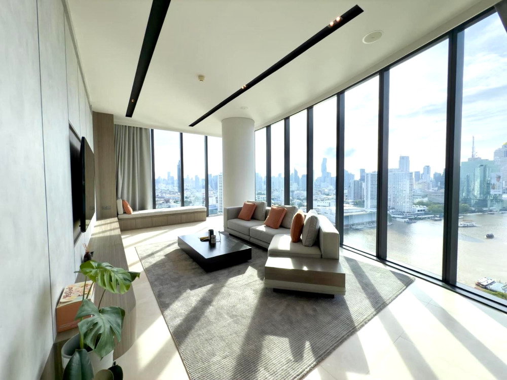 For RentCondoWongwianyai, Charoennakor : Banyan Tree Residences: 2bed 3bath + maidroom 178.64sqm. 200,000/mth. Am: 0656199198