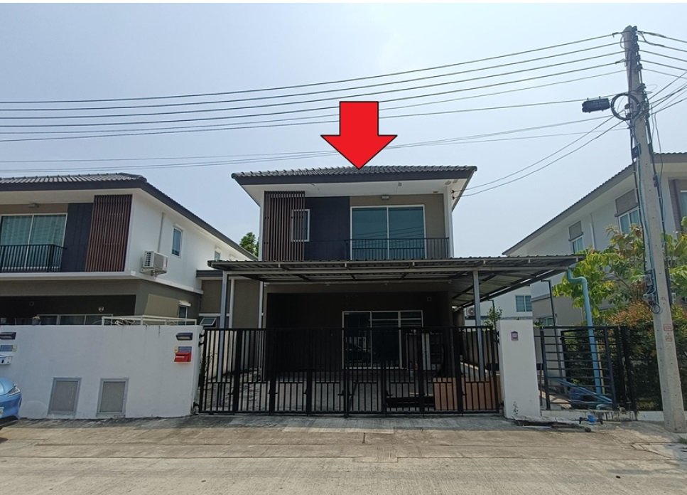 For SaleHouseSaraburi : For sale: second-hand semi-detached house, Pruksa Hin Kong-Saraburi project, size 36.20 sq m, 4 bedrooms, 2 bathrooms, 2 parking spaces, special price 2.15 million baht.