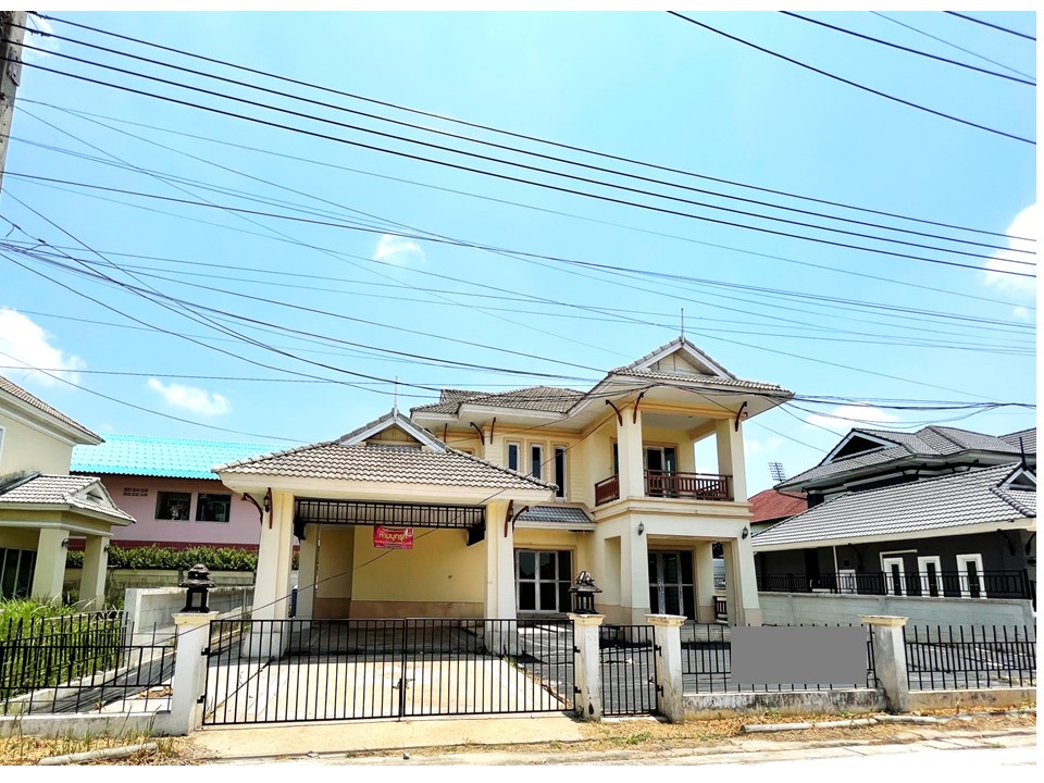 For SaleHousePhutthamonthon, Salaya : Large detached house, 112.20 sq w, Thawi Watthana area