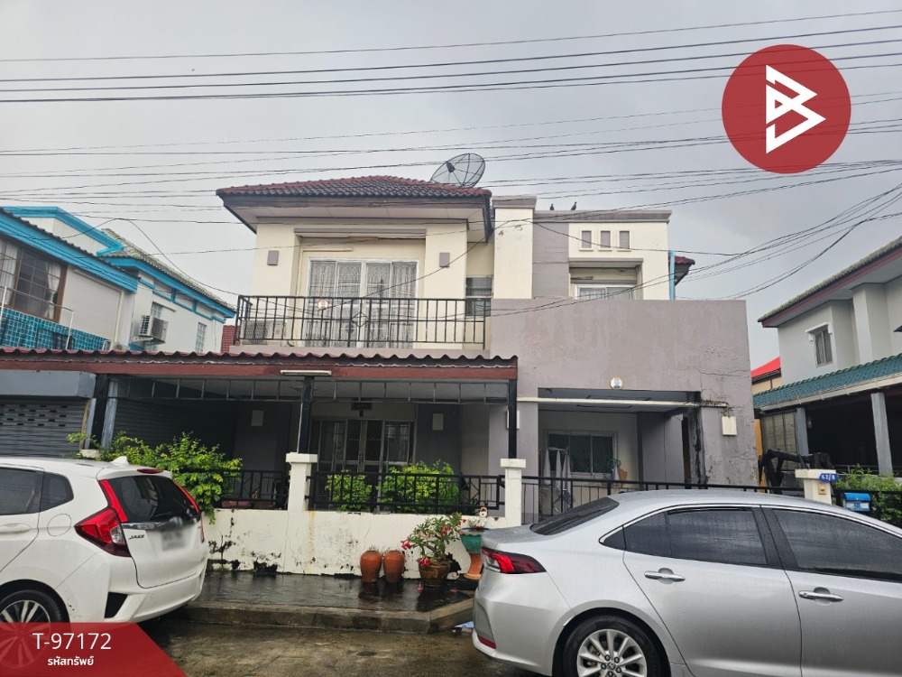 For SaleHousePathum Thani,Rangsit, Thammasat : Single house for sale, Sap Muen Saen 2 Village, Ban Chang, Pathum Thani