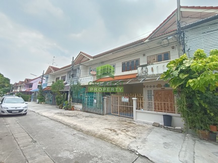 For SaleTownhouseRathburana, Suksawat : Siam Niwet Village, Pracha Uthit-Khu Sang, Samut Prakan, urgent sale, 2-storey townhouse, area 18 sq m, good location, negotiable price