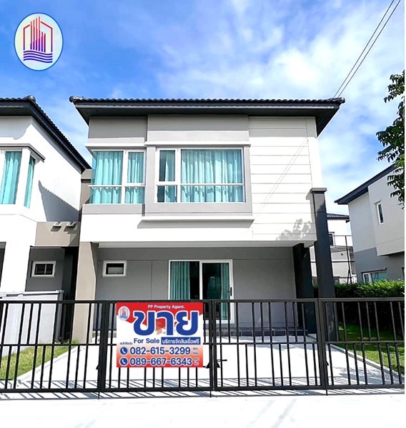 For SaleHouseSamut Prakan,Samrong : For sale: Twin house, Grand Pleno Bangna-On Nut (Soi King Kaew 37), Ratcha Thewa Subdistrict, Bang Phli District, Samut Prakan Province