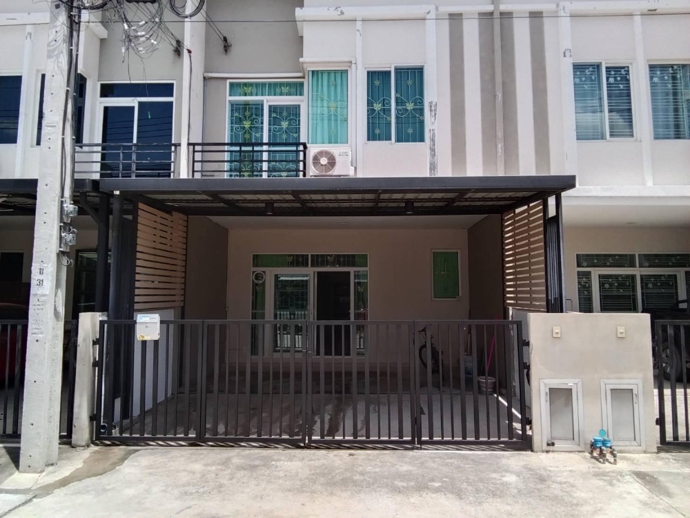 For RentTownhouseNawamin, Ramindra : Townhouse for rent, Gusto Village, Sai Mai, near Big C Sukhaphiban 5