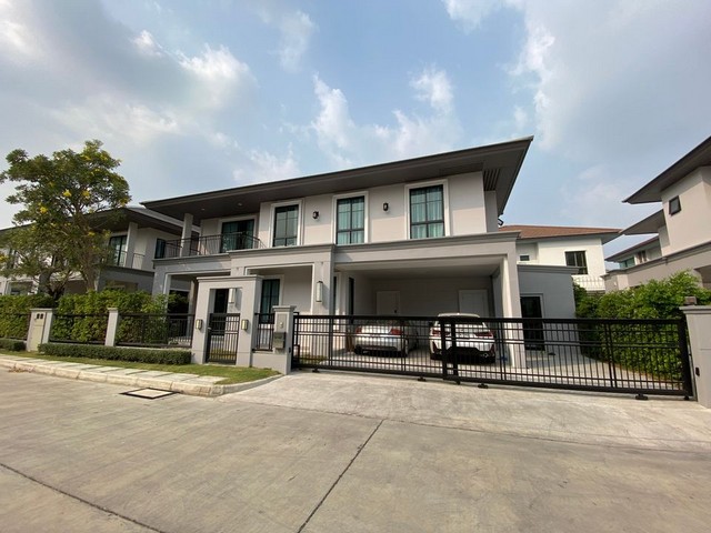 For RentHouseChaengwatana, Muangthong : HR1908 For sale and rent, luxury single house, Setthasiri Project, Chaeng Watthana-Prachachuen 2, convenient transportation, near expressway