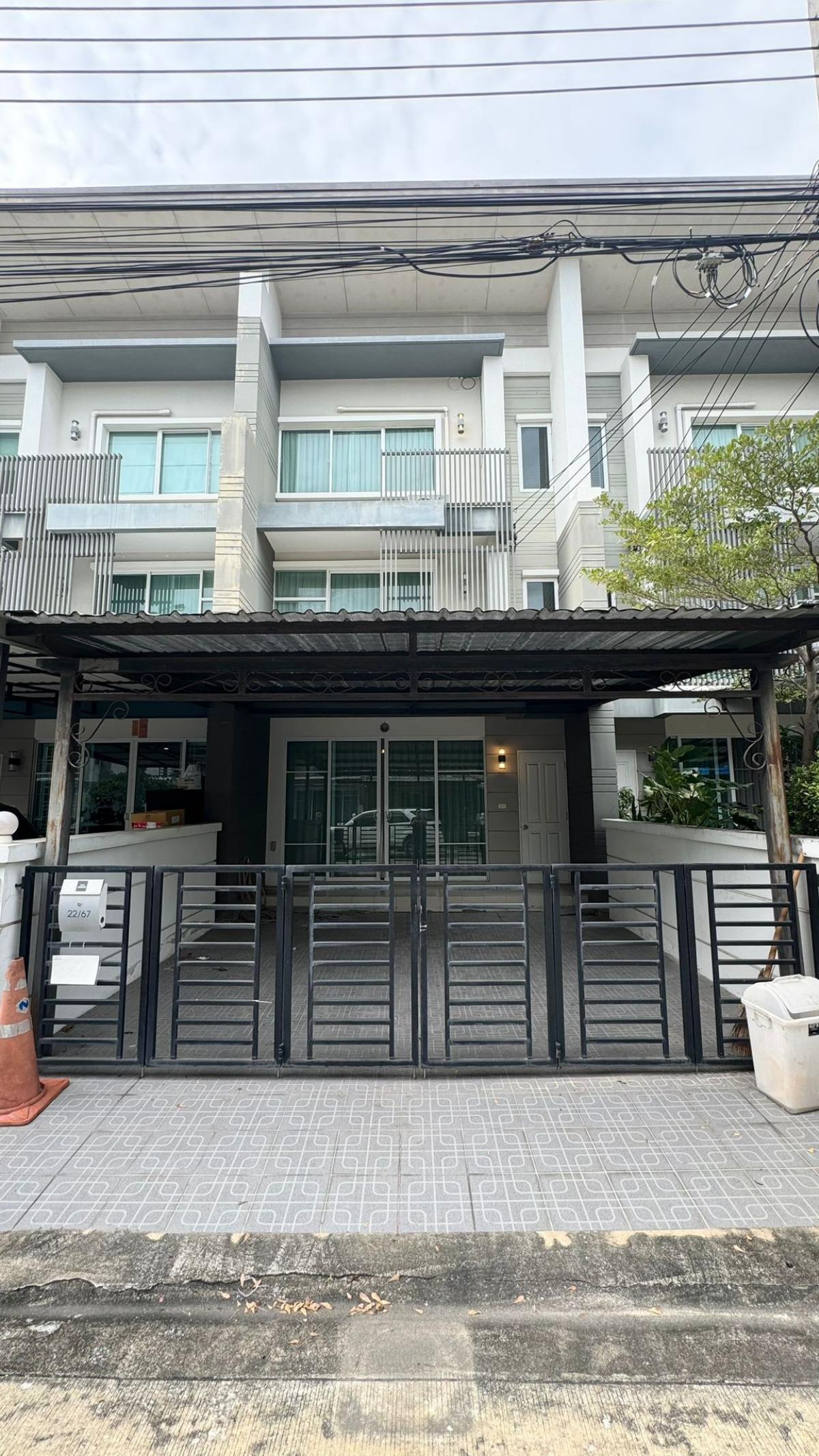 ให้เช่าทาวน์เฮ้าส์/ทาวน์โฮมพัฒนาการ ศรีนครินทร์ : TOWNHOME FOR RENT full furniture *เช่าบ้านทาวน์โฮมทำเลดี บางกะปิ*Town Avenue Rama 9 - Krungthep Kreetha Rhamkamheang 60,krungthep kritha 7