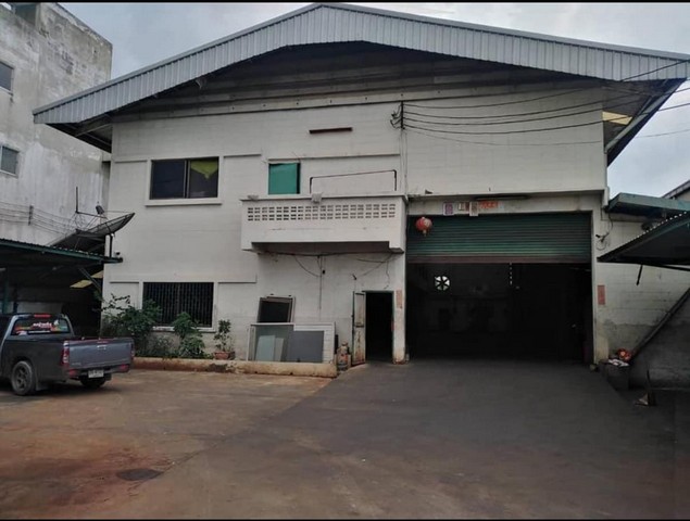 For RentFactoryPattanakan, Srinakarin : BS1508 Factory for rent with Factory Certificate 4, area size 1,200 sq m., Krungthep Kreetha area, near Airport Link Thap Chang.