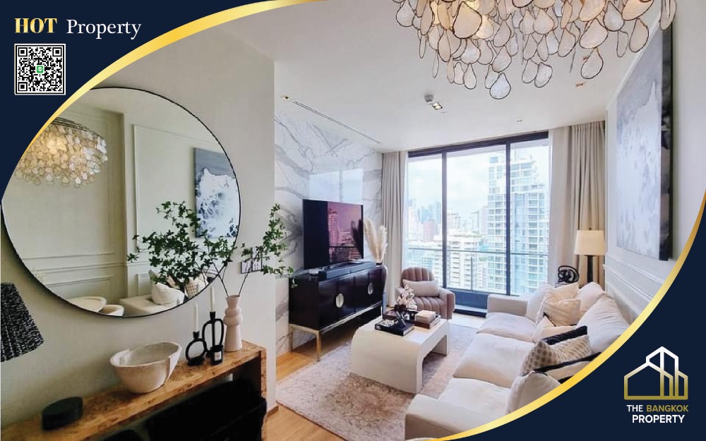 For SaleCondoSukhumvit, Asoke, Thonglor : Selling at a loss!! Selling Beatniq Sukhumvit 32, a luxury condo on Sukhumvit Road, in the heart of Thonglor, 2 bedrooms, 2 bathrooms, high floor, beautifully decorated, near BTS Thonglor.