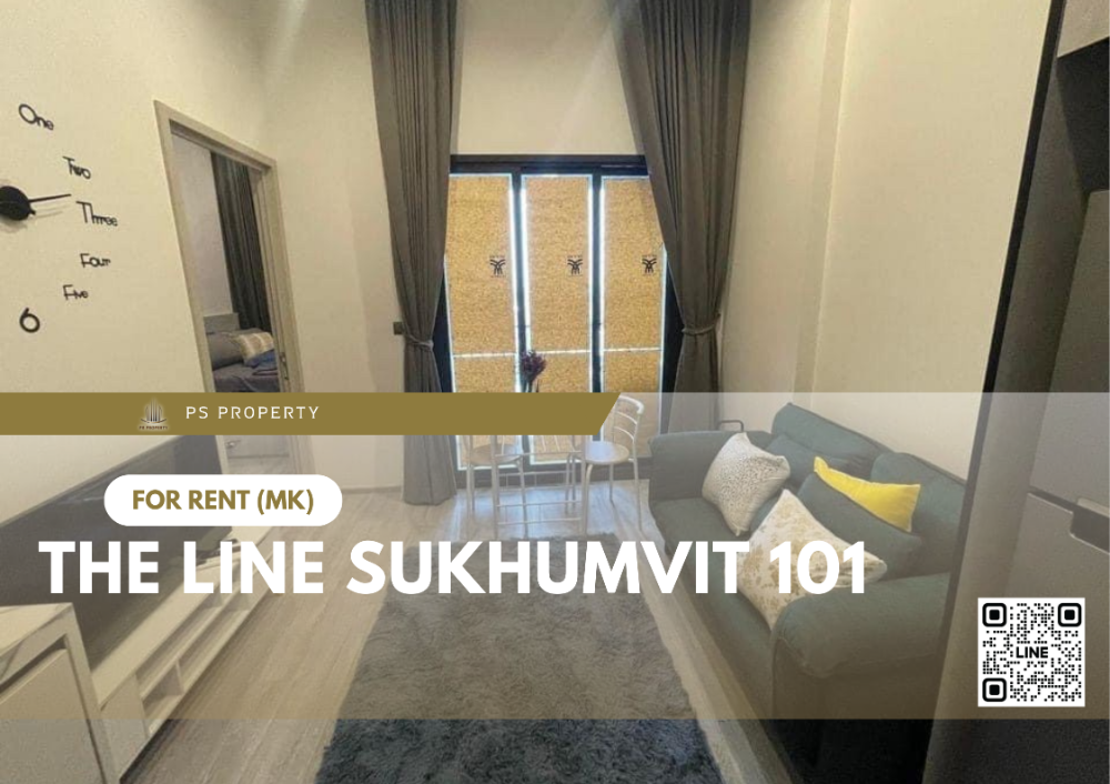 For RentCondoOnnut, Udomsuk : For rent ✨ THE LINE Sukhumvit 101 ✨ complete furniture and electrical appliances, near BTS Punnawithi.