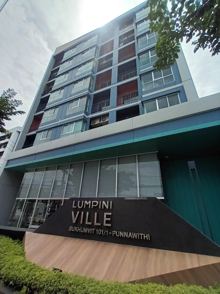 For SaleCondoOnnut, Udomsuk : Condo for sale announcement, Sukhumvit area, Lumpini Ville Sukhumvit 101/1 Punnawithi