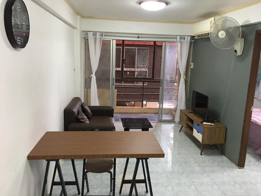 For RentCondoRama9, Petchburi, RCA : Condo for rent: Duliya Chalisma Rama 9 (Duliya Chalisma) MRT Rama 9, rental price 8,000.00 baht/month, 1 bedroom, 1 bathroom, 40 sq m., 2nd floor