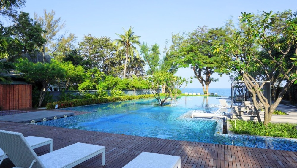 For SaleCondoHuahin, Prachuap Khiri Khan, Pran Buri : Beach front Baan San Dao Condominium