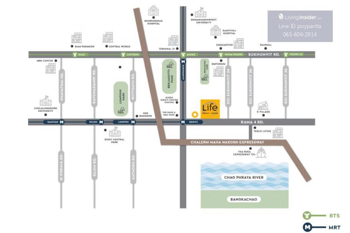 For SaleCondoKhlongtoei, Kluaynamthai : ✨ Condo for Sale at Life Rama 4 - Asoke 🏢