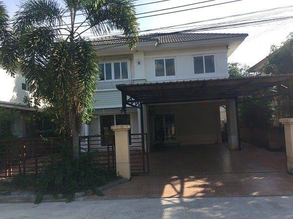 For RentHouseNonthaburi, Bang Yai, Bangbuathong : ⚡ For rent, 2-storey detached house, Casa Ville Ratchaphruek - Rattanathibet 2, near MRT, size 63 sq m. ⚡