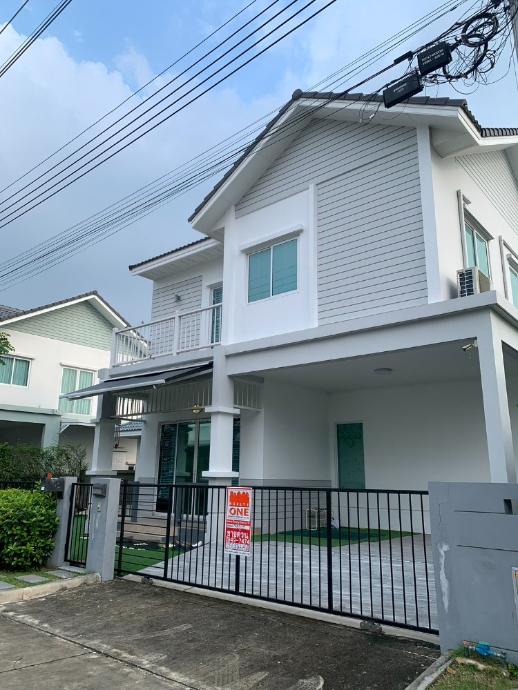 For SaleHouseRama 2, Bang Khun Thian : 🏡✨ Cheaper than the project!!!! Beautiful house, ready to move in at the project **Icon Nature Rama 2-Thian Talay** by Prinsiri! 🌿