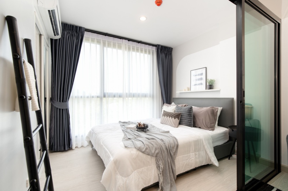 For SaleCondoBangna, Bearing, Lasalle : 𝙏𝙃𝙀 𝙀𝙭𝙘𝙚𝙡 𝙃𝙞𝙙𝙚𝙖𝙬𝙖𝙮 Lasalle 11 Sukhumvit 105 1 bedroom, high floor, open view, 1.49 million is enough. Code 3413