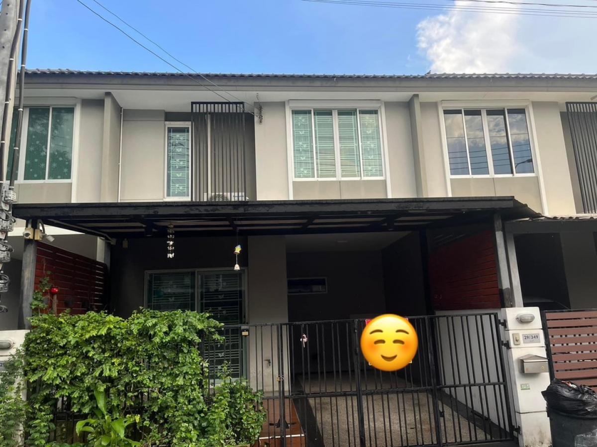 For SaleTownhouseNawamin, Ramindra : Urgent sale, 2-storey townhouse, Pruksa Ville Sai Mai, next to Big C Sai Mai‼️ On the main road, good location‼️