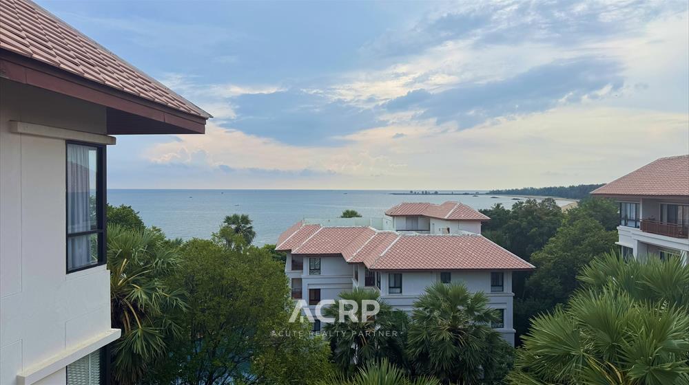 For SaleCondoHuahin, Prachuap Khiri Khan, Pran Buri : Beachfront Condo for Sale at Santi Pura Condominium, Khao Tao Hua Hin