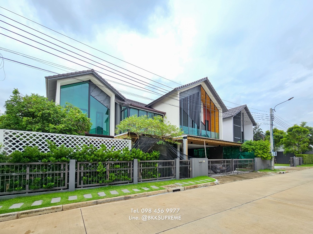 For SaleHousePinklao, Charansanitwong : (For sale) ** Setthasiri Charan - Pinklao 2, single-detached house on Erawan Road, near Siriraj Hospital **