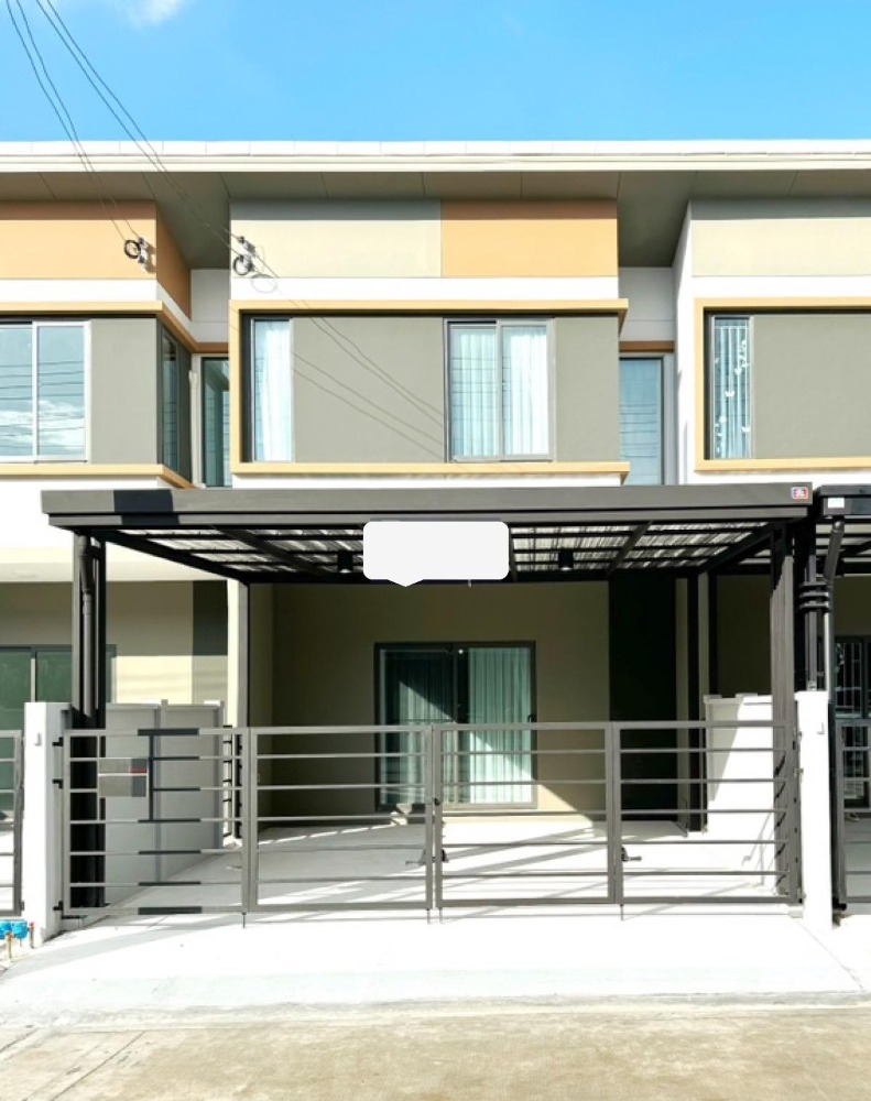 For RentTownhouse : ให้เช่าพรีเมียมทาวน์โฮมคลับเฮ้าส์แต่งครบสไตล์รีสอร์ตธรรมชาติ 2 ที่จอดรถ 🚗 PlenoTown บ้านกล้วย-กาญจนาฯ 🆕 Fully furnished เฟอร์นิเจอร์/ต่อเติม/ครัว/หลังคาโรงรถครบ 🌈ใกล้รถไฟฟ้าสายสีม่วงและเซ็นทรัลเวสต์เกต เพียง 10 นาที พ