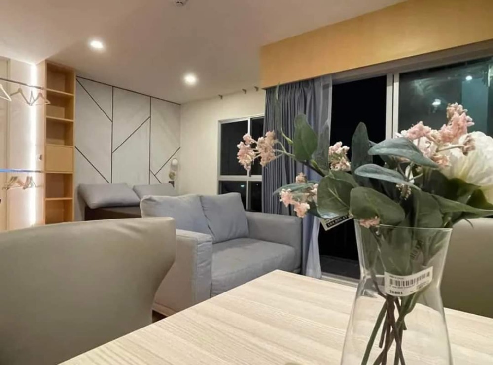 For RentCondoOnnut, Udomsuk : For rent!! Lumpini ville Sukhumvit 101/1 Punnawithi Studio room 27 sq m, 3rd floor, beautiful view, very beautiful room, good common area, price 9,000 baht