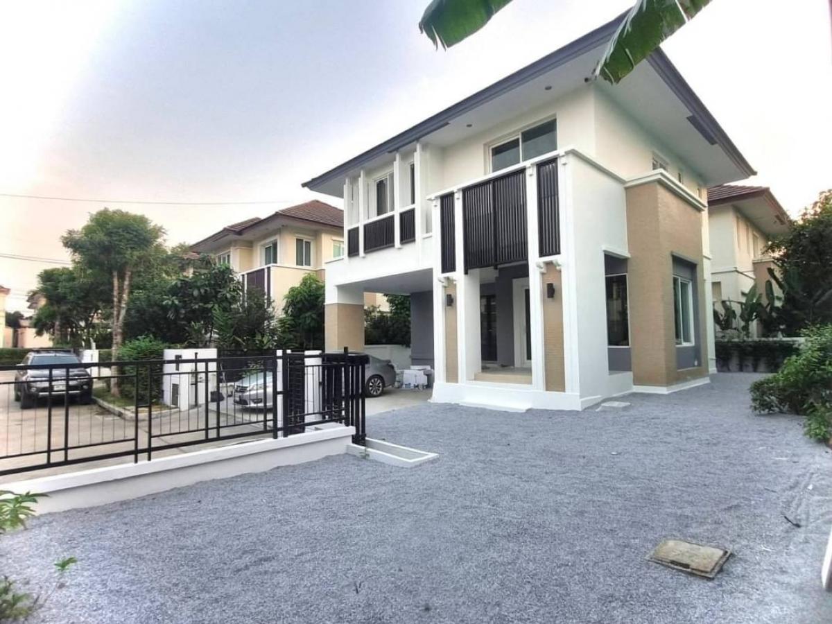 For SaleHouseRama5, Ratchapruek, Bangkruai : 🔥 Urgent sale, cheap, single house, The City Rama 5-Ratchaphruek 2 #Ready to move in #North-corner house🔥