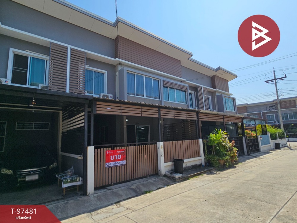 For SaleTownhouseNonthaburi, Bang Yai, Bangbuathong : Townhouse for sale, BTN Residence Village, Bang Bua Thong, Nonthaburi