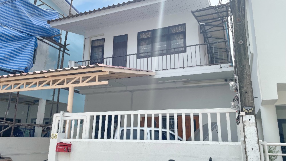 For RentTownhouseOnnut, Udomsuk : For rent, 2-storey detached house, newly renovated: Udomsuk 20, has a location