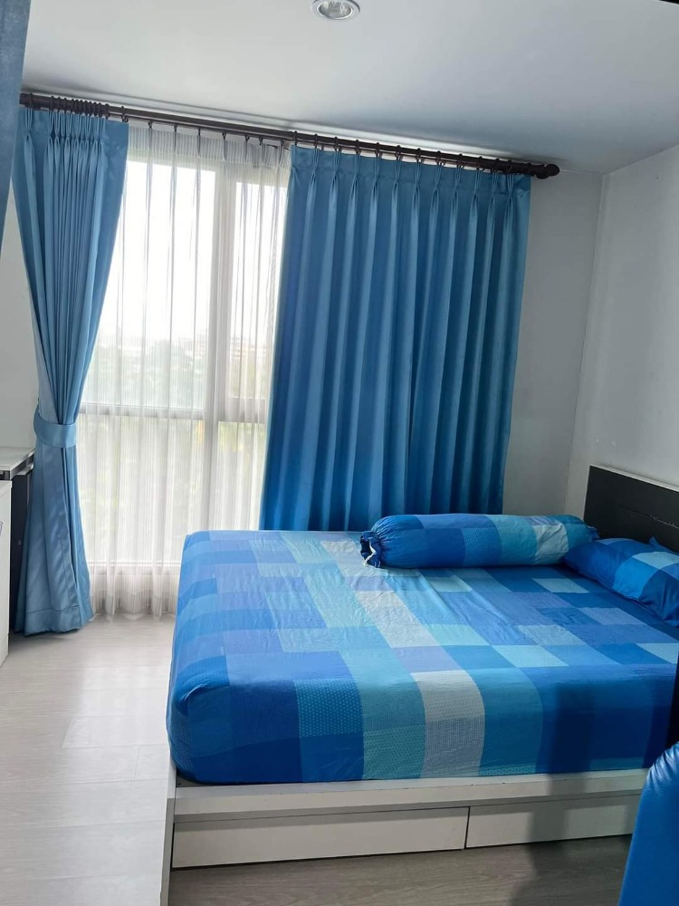 For RentCondoBangna, Bearing, Lasalle : ✨️🎉FOR RENT>> The Excel Hideaway Lasalle 11>> Corner room, 5th floor, fully furnished, near BTS Bearing #LV-MO832